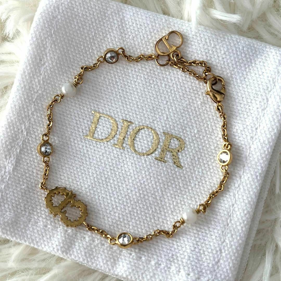 Christian Dior ブレスレット パール