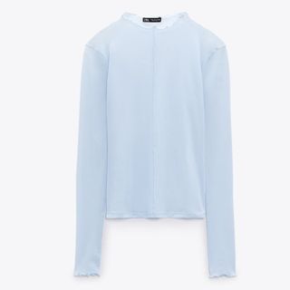 ザラ(ZARA)のZara / シームディテール　チュール　トップス(その他)