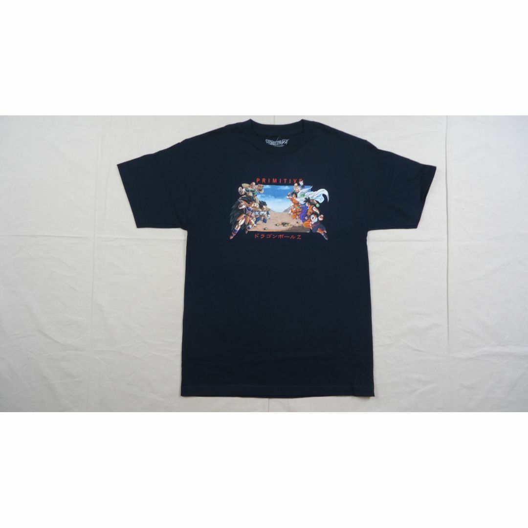 PRIMITIVE(プリミティブ)のPrimitive x Dragon Ball Z Battle Tee 紺 M メンズのトップス(Tシャツ/カットソー(半袖/袖なし))の商品写真