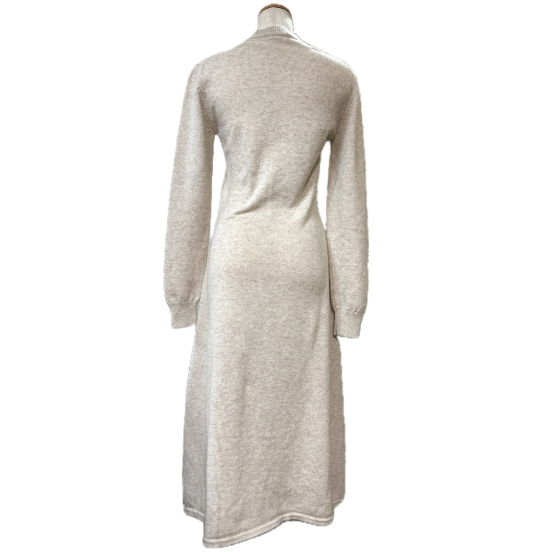 HERMES - HERMES Long-sleeve dress ロングスリーブドレス HERMES - HERMES Long-sleeve dress ロングスリーブドレス
