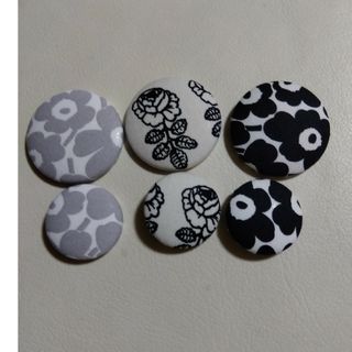 マリメッコ(marimekko)のマリメッコ　くるみボタン(各種パーツ)