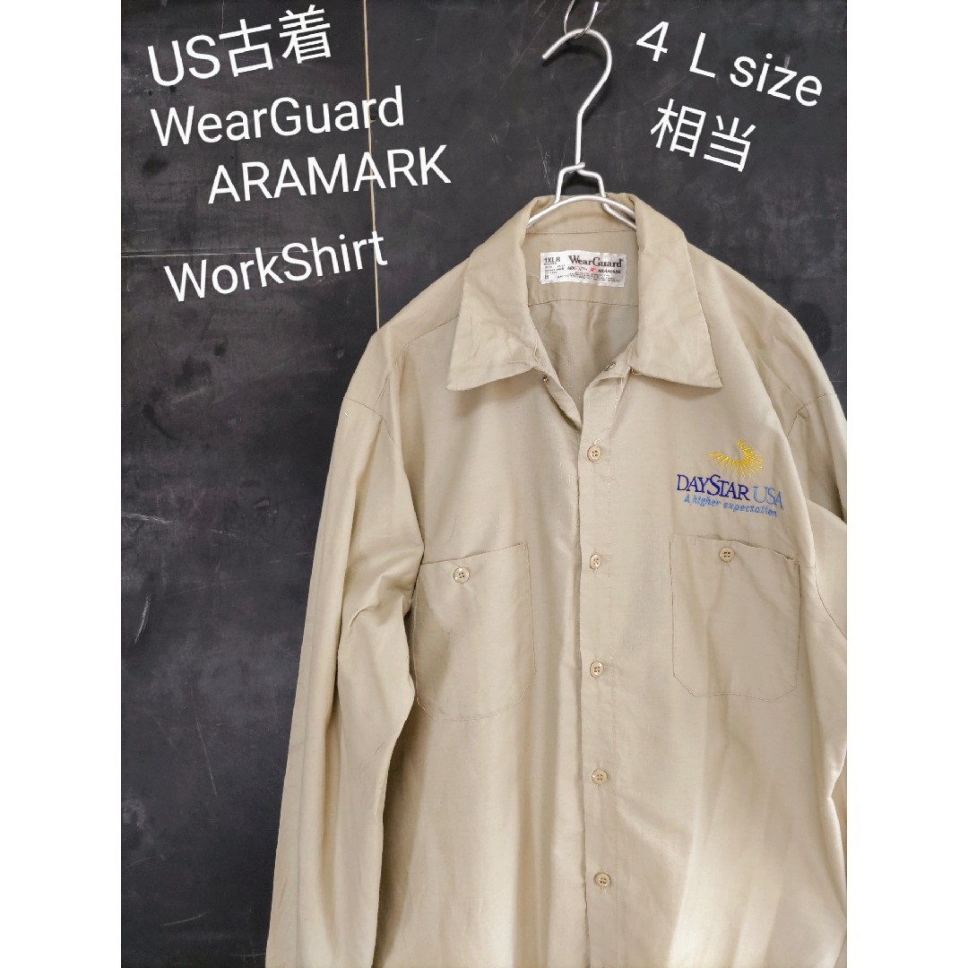 US古着 WearGuard ARAMARK ワークシャツ メンズ シャツ メンズのトップス(シャツ)の商品写真
