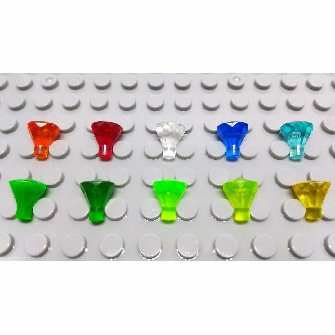 魔法の杖　LEGO互換　レゴ武器　ステッキ　インテリア　キャスター　宝石　クリス エンタメ/ホビーのフィギュア(SF/ファンタジー/ホラー)の商品写真