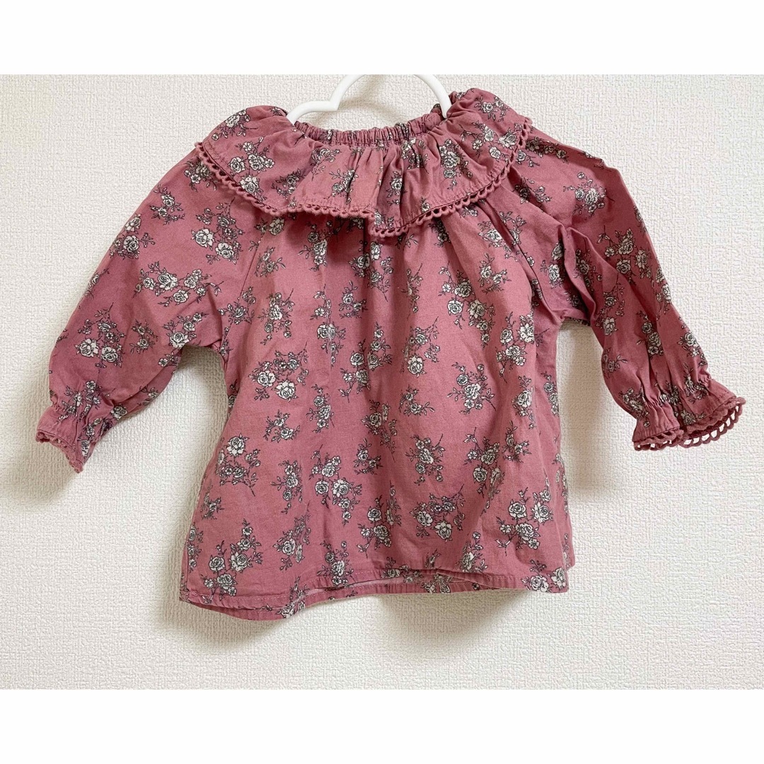 tete a tete(テータテート)のテータテート ブラウス80㎝ キッズ/ベビー/マタニティのベビー服(~85cm)(シャツ/カットソー)の商品写真