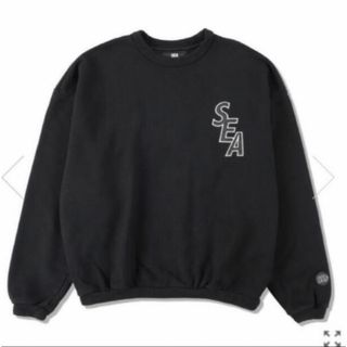 WIND AND SEA DAMAGED CREW NECK Mサイズ