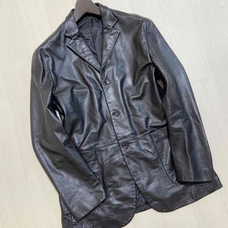 GEORGES RECH HOMME 最高級ソフトカウレザー チェスターコート80cm