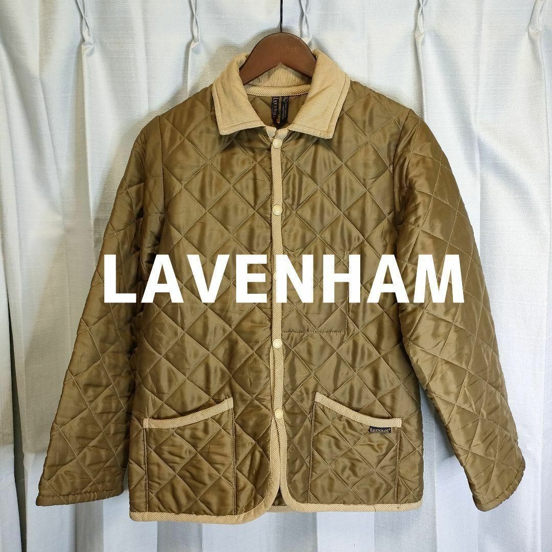 LAVENHAM - ラベンハム キルティングジャケット ベージュ M イギリス製 ...