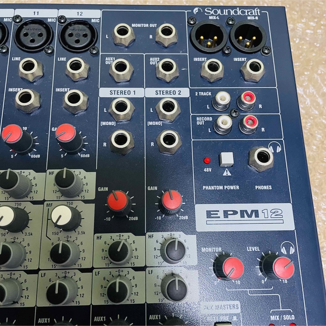 通販の人気 【美品】Sound craft サウンドクラフト EPM12 アナログ