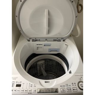 シャープ 洗濯機(ホワイト/白色系)の通販 80点 | SHARPのスマホ/家電
