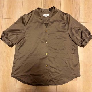 アオヤマ(青山)の洋服の青山　ANCHOR WOMAN 半袖ブラウス(シャツ/ブラウス(半袖/袖なし))