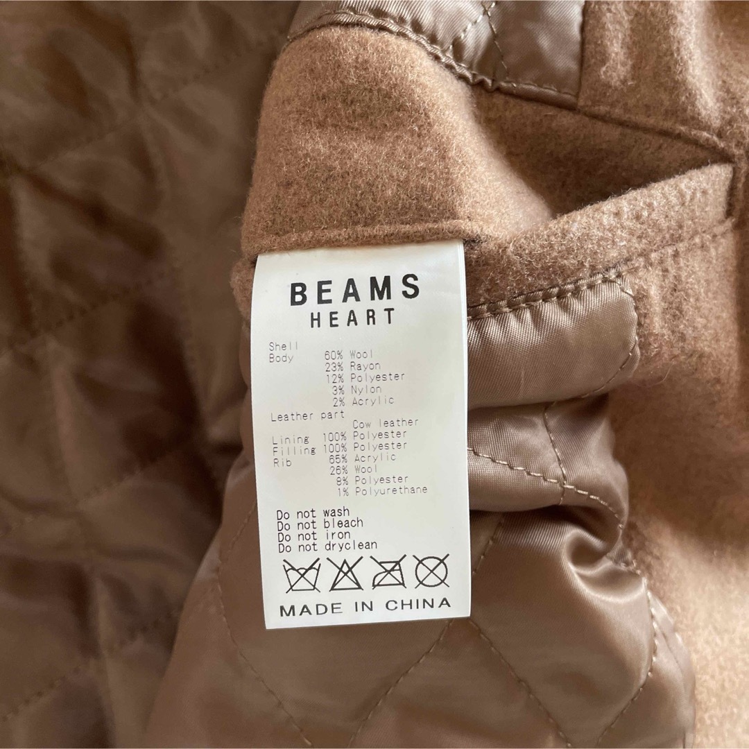 BEAMS(ビームス)のBEAMS スタジアムジャンパー スタジャン  レザー メンズのジャケット/アウター(スタジャン)の商品写真