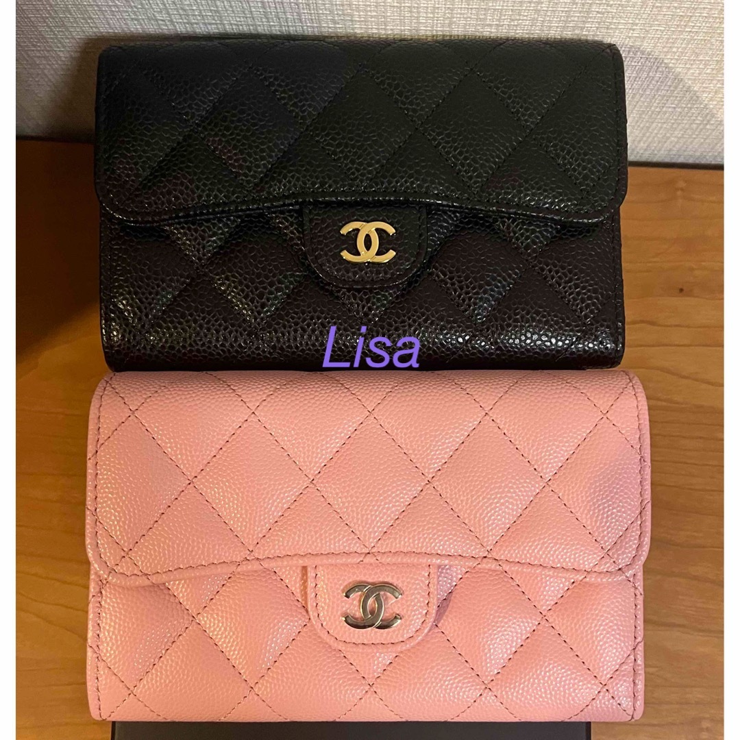 CHANEL(シャネル)の新品未使用♡CHANEL シャネル　クラシック　フラップ ウォレット  中財布 レディースのファッション小物(財布)の商品写真