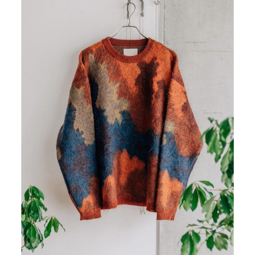 YOKE(ヨーク)のyoke 22aw STILL JACQUARD CREWNECK メンズのトップス(ニット/セーター)の商品写真