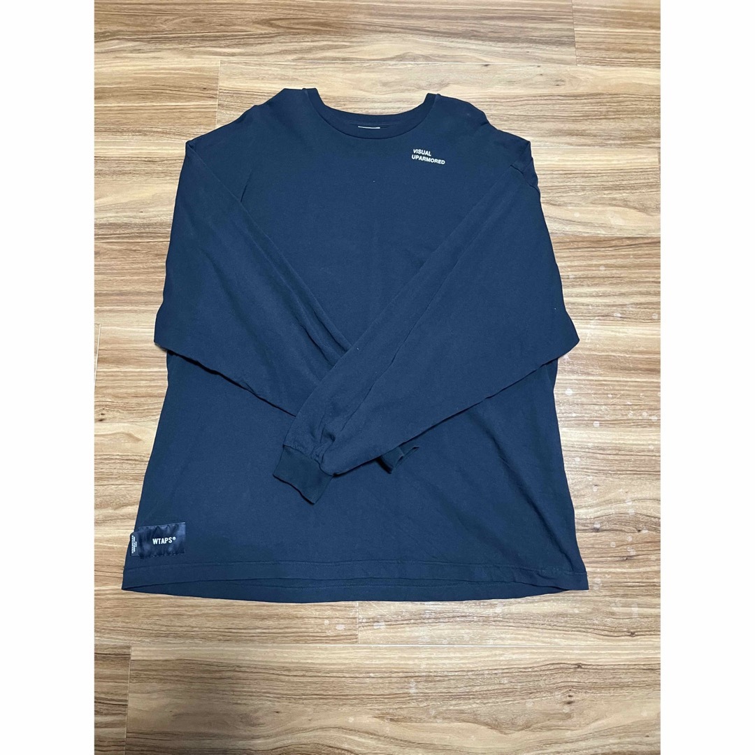 W)taps(ダブルタップス)の限定値下げ 早い者勝ち 美品 wtaps ロンT NAVY  L メンズのトップス(Tシャツ/カットソー(七分/長袖))の商品写真