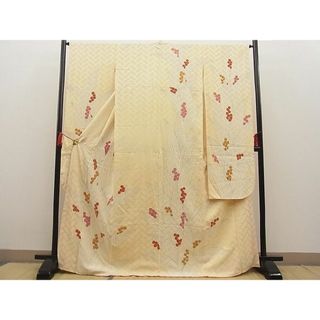 平和屋野田店■豪華振袖　草葉文　金彩　逸品　n-hv2559(振袖)