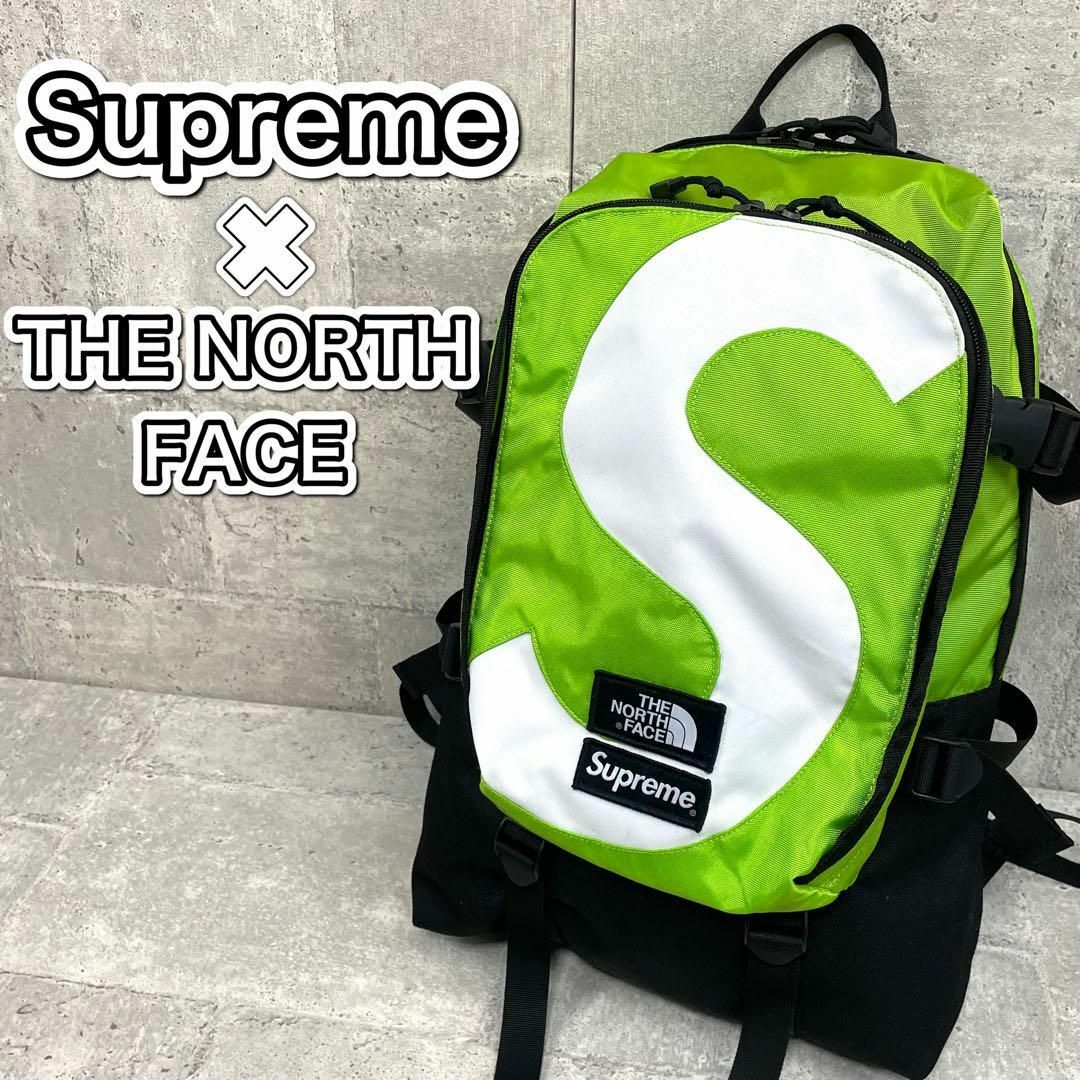 Supreme✖️THE NORTH FACE Sロゴ リュック | フリマアプリ ラクマ