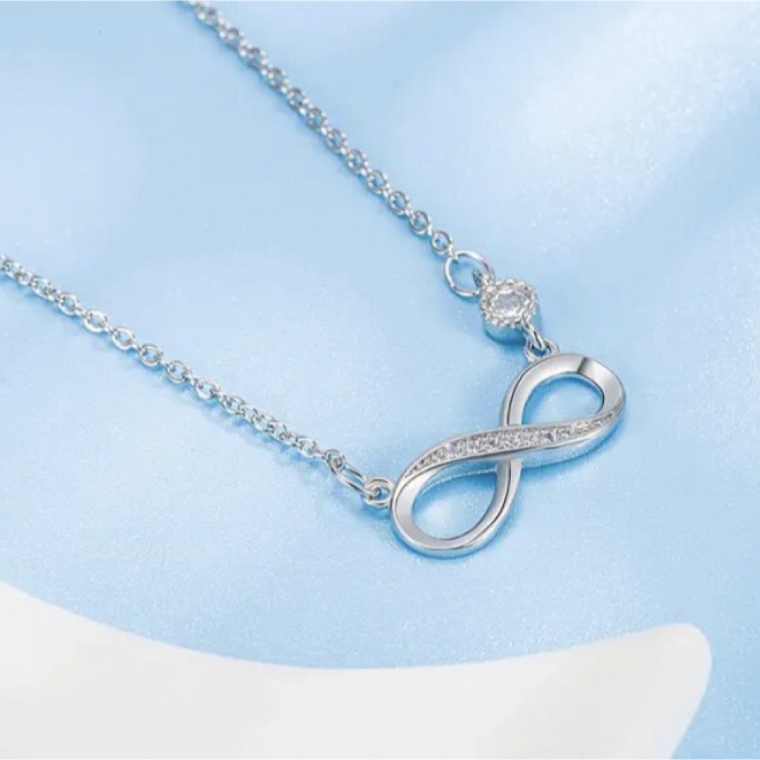 ZARA(ザラ)の【INFINITY necklace】#994 S925 レディースのアクセサリー(ネックレス)の商品写真