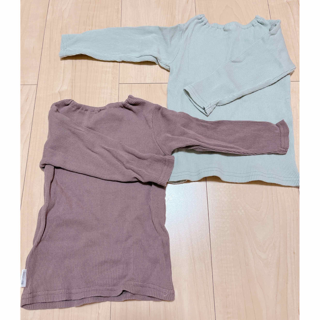 バースデー　ベビー服　2枚セット　 キッズ/ベビー/マタニティのベビー服(~85cm)(シャツ/カットソー)の商品写真