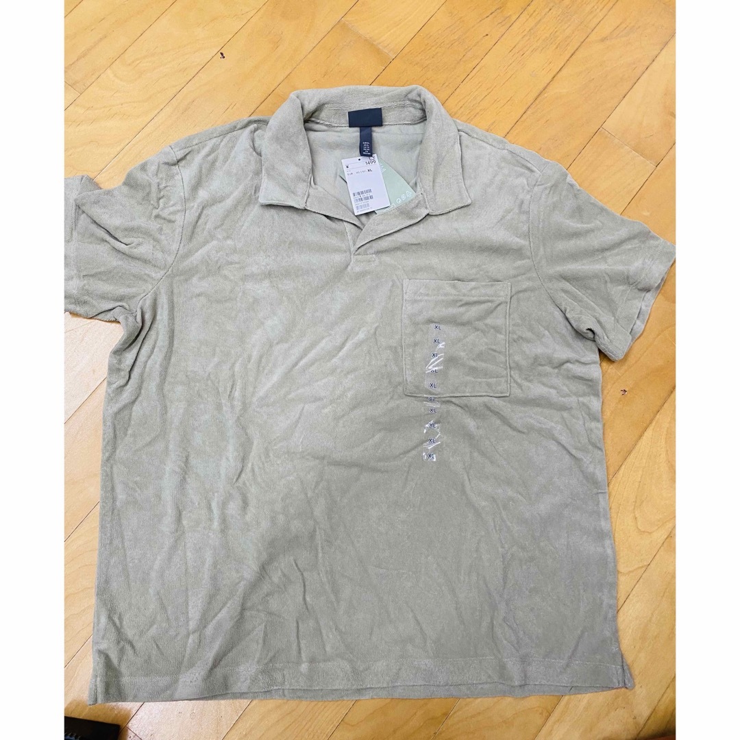 H&M(エイチアンドエム)のメンズ　大きい服　H&M エイチアンドエム　半袖　Tシャツ　XL 新品　タグ付き メンズのトップス(Tシャツ/カットソー(半袖/袖なし))の商品写真