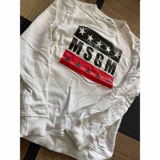 エムエスジイエム(MSGM)のMSGM エムエスジーエム kids 160 ロゴ トレーナー(Tシャツ/カットソー)