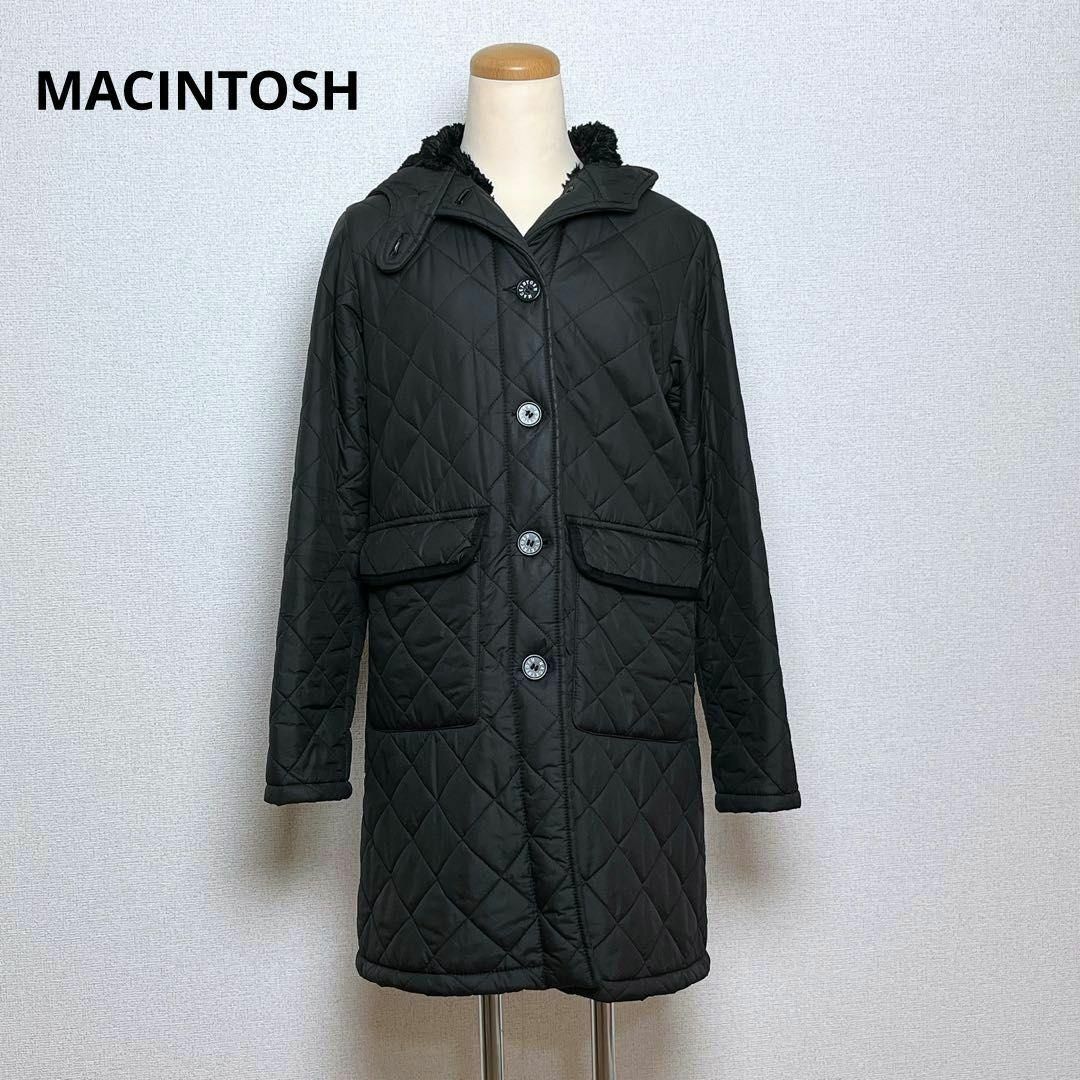 Mackintosh マッキントッシュ　黒　ブラック　コート　36