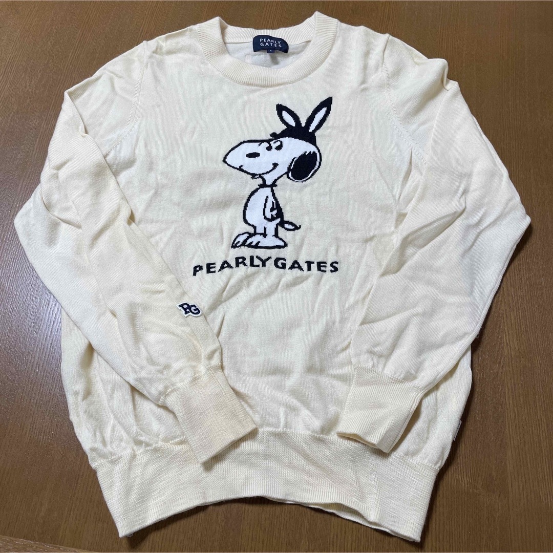 パーリーゲイツ PEANUTS コラボ スヌーピー SNOOPY セーター