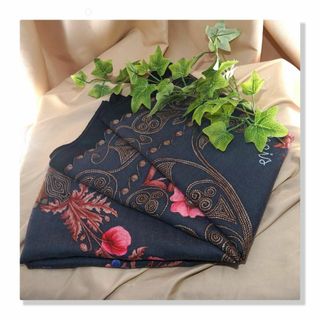 美品】HERMES エルメス カシミア カレ 140 ジェアン カシシル-