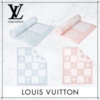 ルイヴィトン(LOUIS VUITTON)の《23SS★》Louis Vuitton ベビー ブランケット ダミエ(タオルケット)