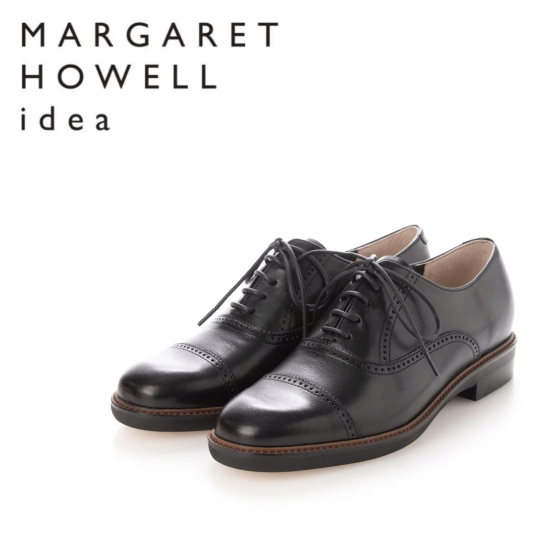 MARGARET HOWELL(マーガレットハウエル)のMARGARET HOWELL idea ストレートチップシューズ 22.5 レディースの靴/シューズ(ローファー/革靴)の商品写真