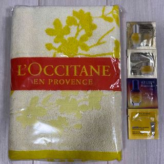 ロクシタン(L'OCCITANE)のロクシタン　バスタオル　サンプル(タオル/バス用品)