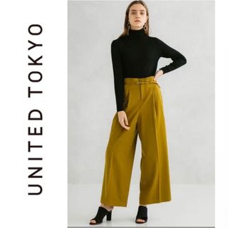 ユナイテッドトウキョウ(UNITED TOKYO)のUNITED TOKYO  ウールワンタックワイドパンツ(バギーパンツ)