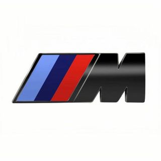 ビーエムダブリュー(BMW)のBMW M エンブレム 73mm×28mm 1個 グッズ リア用(車外アクセサリ)