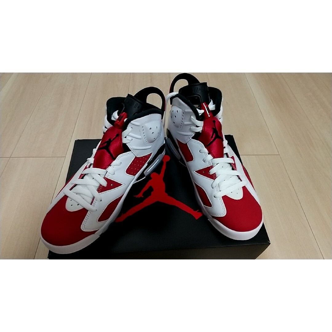 NIKE AIR JORDAN 6 Retro Carmine 27cm