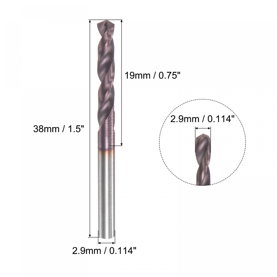 超硬 ツイストドリルビット 2.9mm DIN K45 タングステンカーバイド スポーツ/アウトドアの自転車(工具/メンテナンス)の商品写真