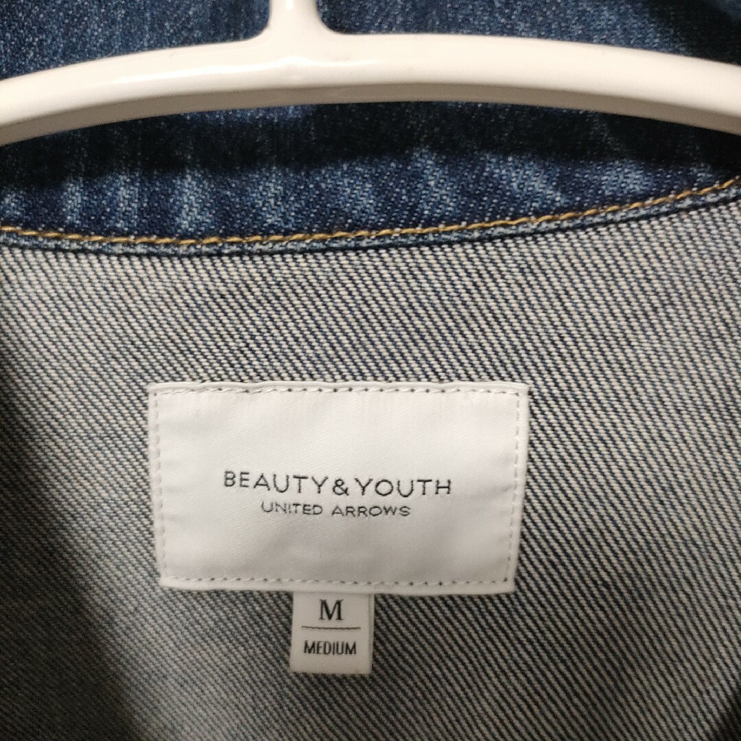 BEAUTY&YOUTH UNITED ARROWS(ビューティアンドユースユナイテッドアローズ)のBEAUTY&YOUTH UNITED ARROWS　デニムジャケット レディースのジャケット/アウター(Gジャン/デニムジャケット)の商品写真