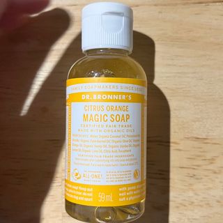 ドクターブロナー(Dr.Bronner)のドクターブロナー　マジックソープ　ミニボトル　シトラスオレンジ(ボディソープ/石鹸)