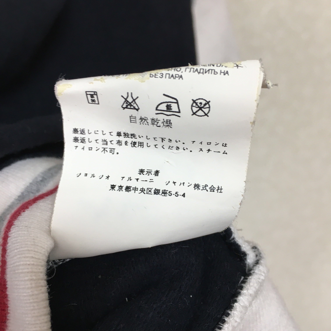 ARMANI JUNIOR(アルマーニ ジュニア)のアルマーニジュニア スウェット ジップパーカー 3A 100cm キッズ/ベビー/マタニティのキッズ服男の子用(90cm~)(ジャケット/上着)の商品写真