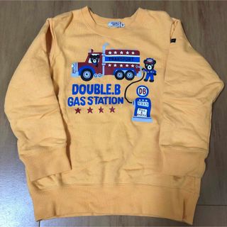 ダブルビー(DOUBLE.B)のミキハウス　ダブルビー　トレーナー　長袖　120(Tシャツ/カットソー)