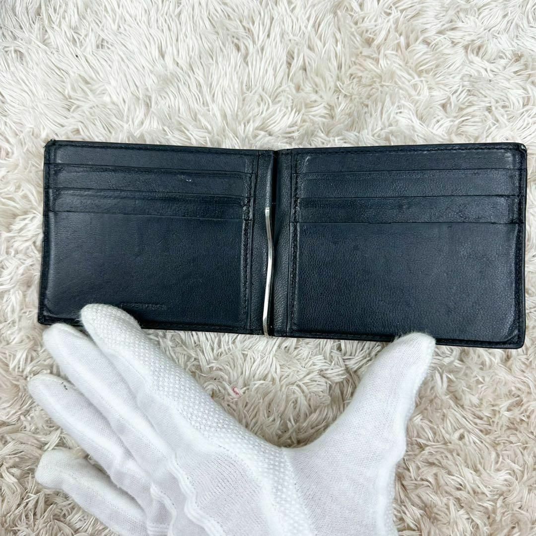 Balenciaga - 【美品】バレンシアガ マネークリップ ブラック クロコ