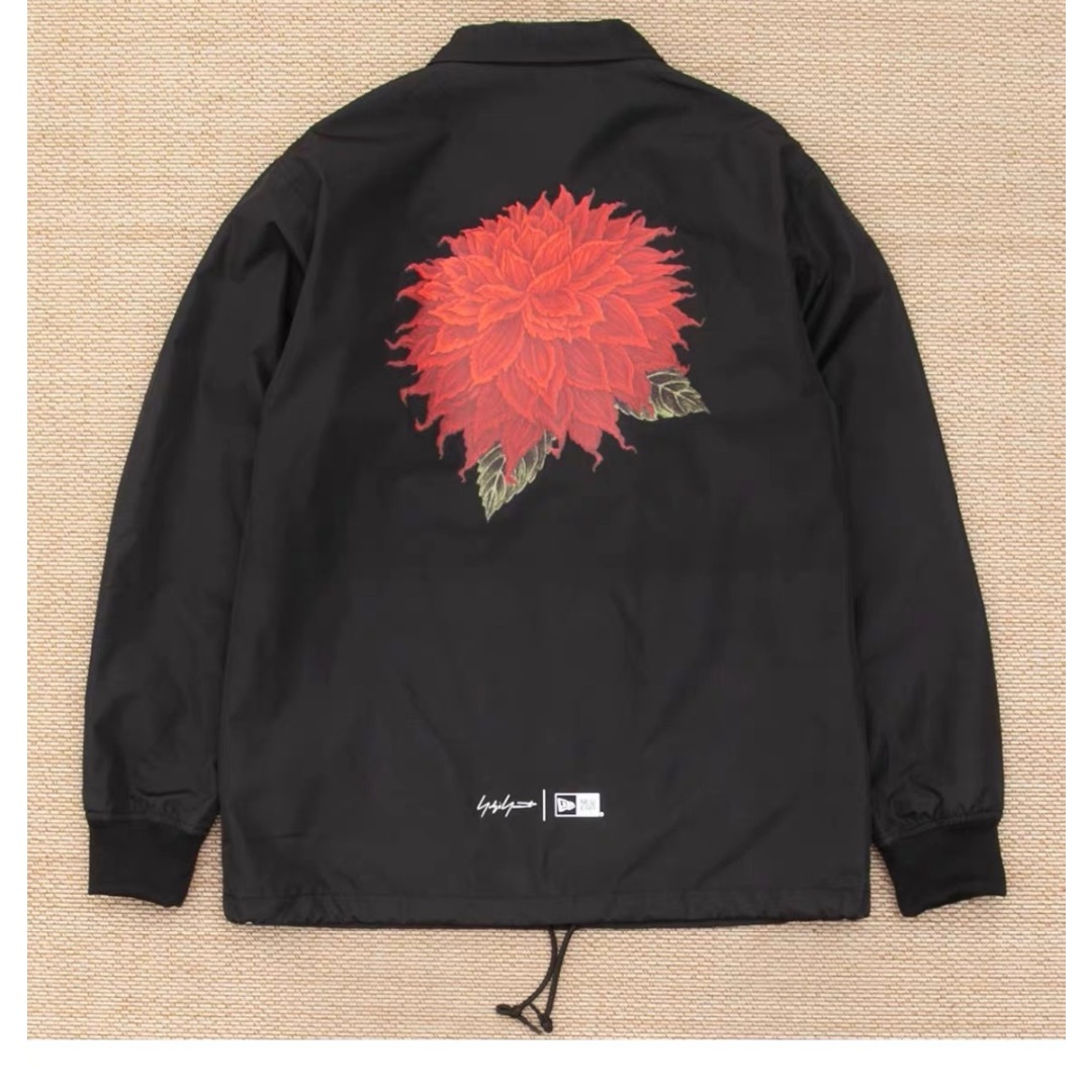 ヨウジ　ヤマモト　ダリア　コーチジャケット　Mサイズ Yohji Yamamoto POUR HOMME - pour homme × NEW ERA DAHLIA