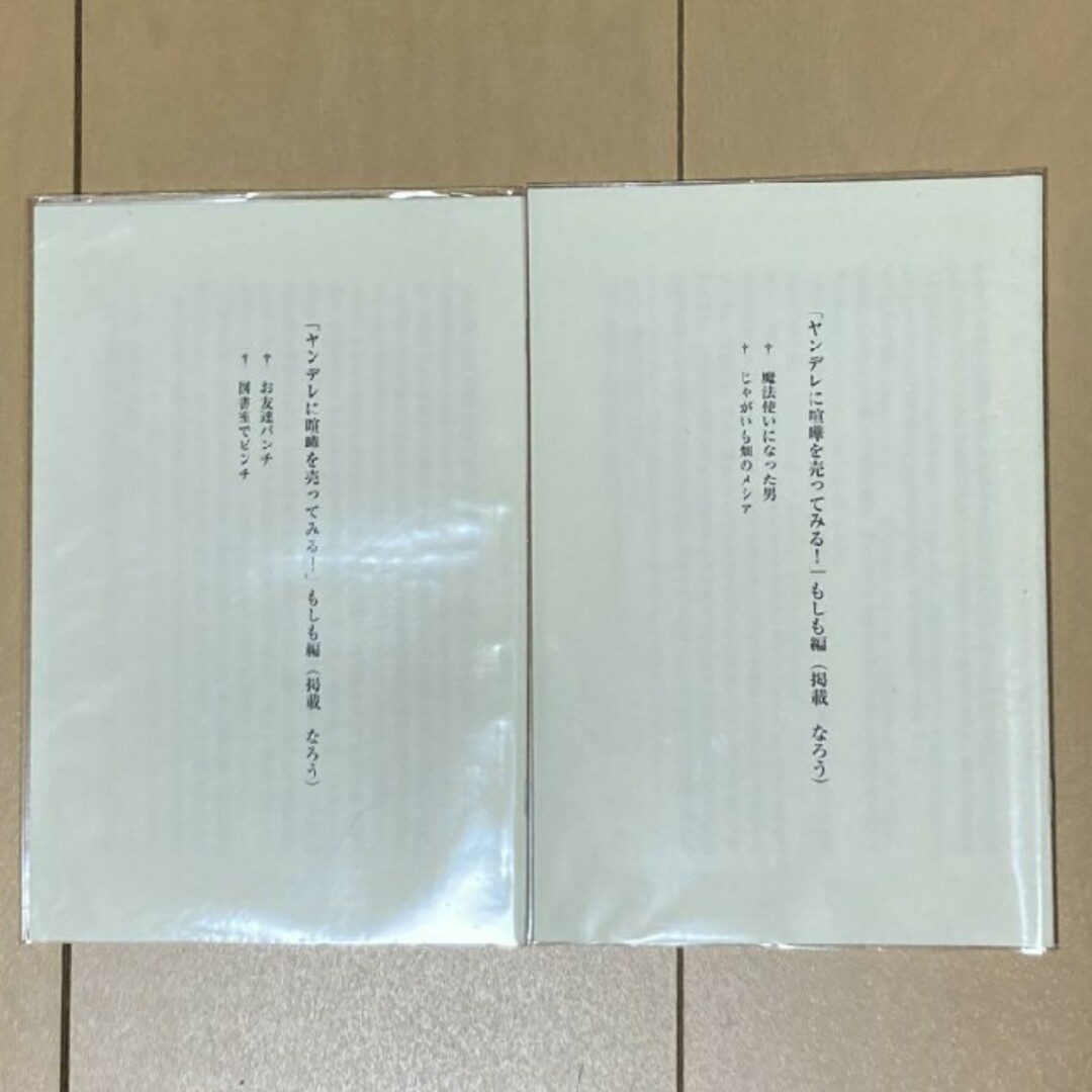 【小冊子2冊つき】ヤンデレに喧嘩を売ってみる!   花唄ツキジ エンタメ/ホビーの本(文学/小説)の商品写真