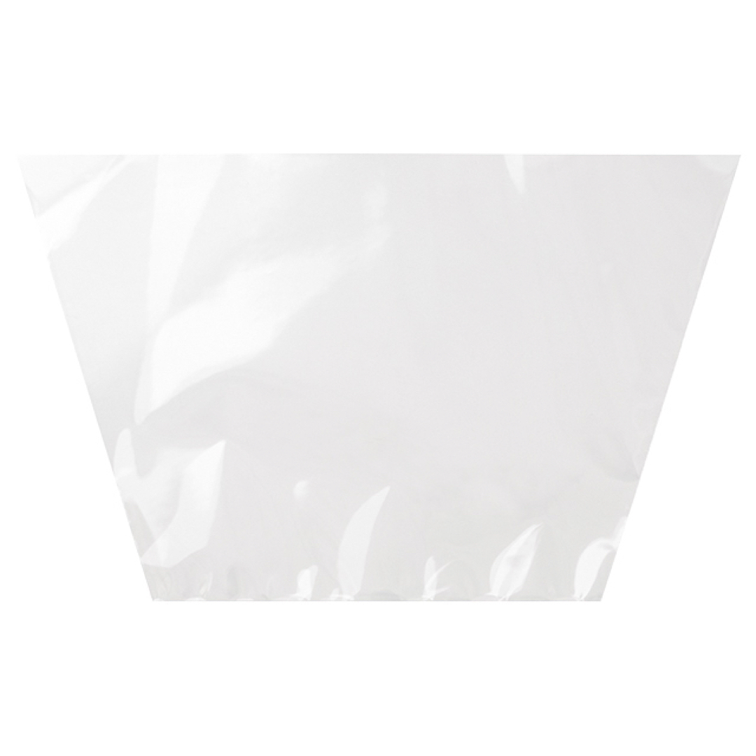 カット シフォンケーキ ラッピング 袋 台形 OPP袋 透明 100枚 インテリア/住まい/日用品のオフィス用品(ラッピング/包装)の商品写真