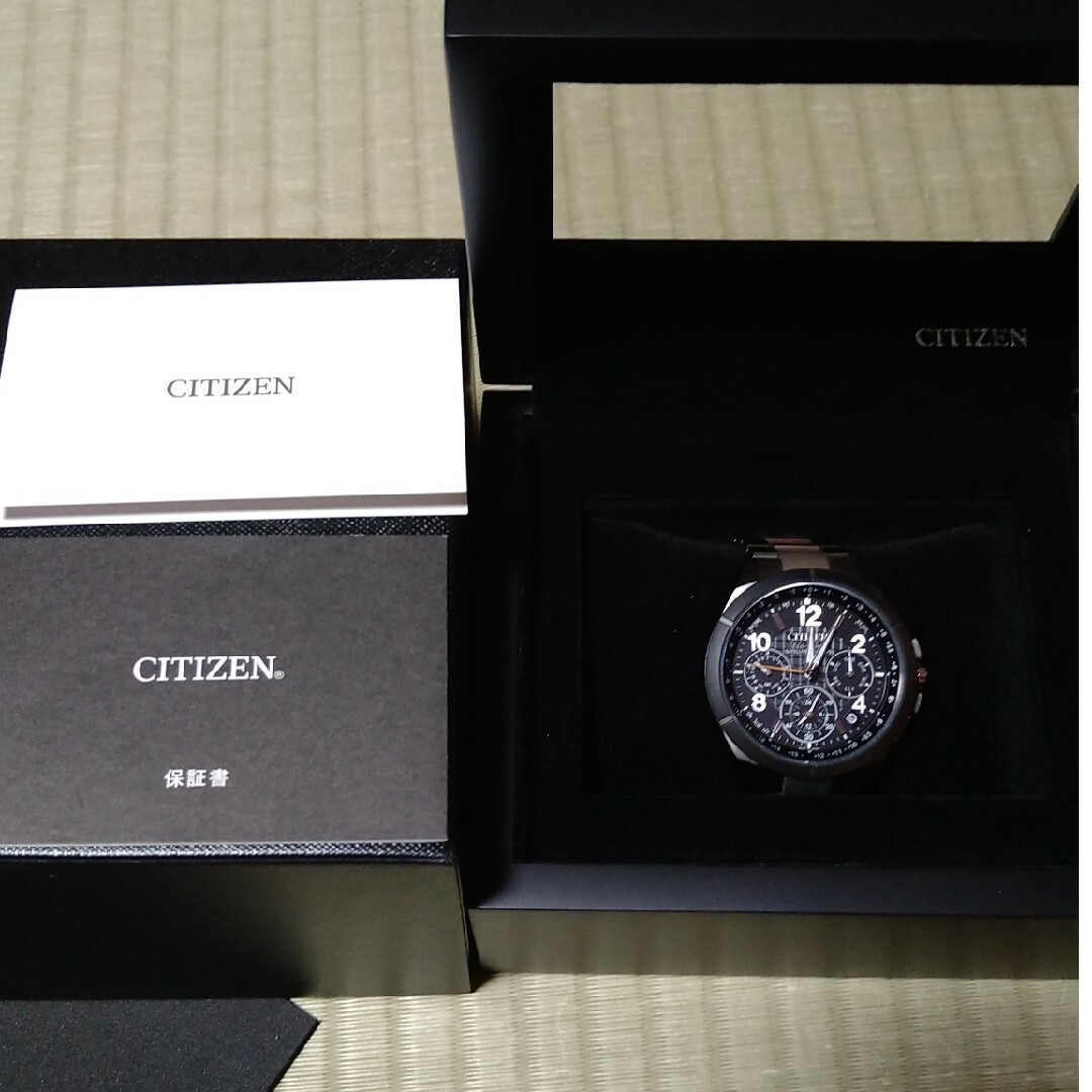 CITIZEN アテッサ CC9075-52E　電波ソーラー メンズの時計(腕時計(アナログ))の商品写真