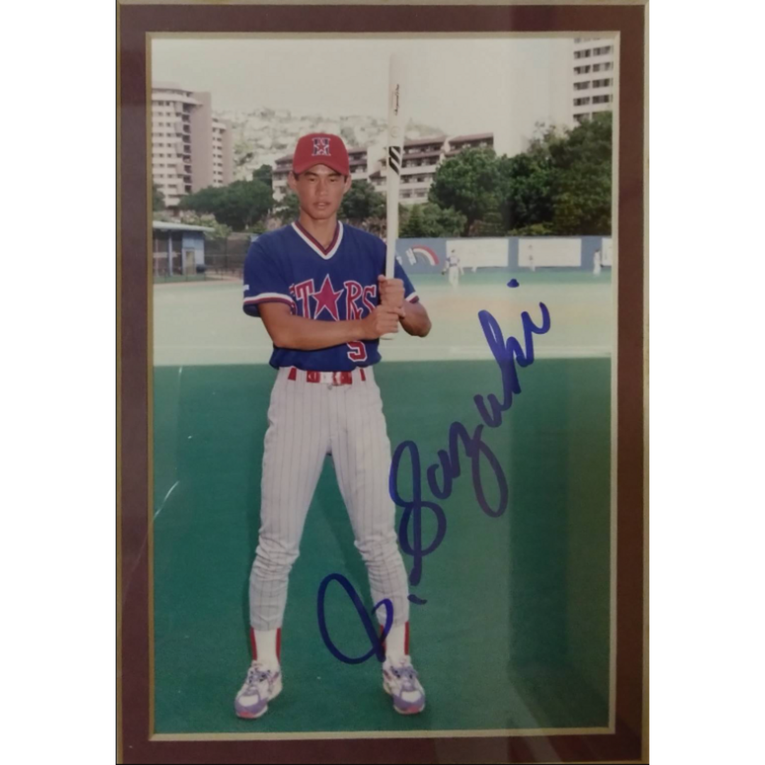 イチロー　1993 ハワイ　ウインターリーグ 直筆　サイン　写真スポーツ/アウトドア