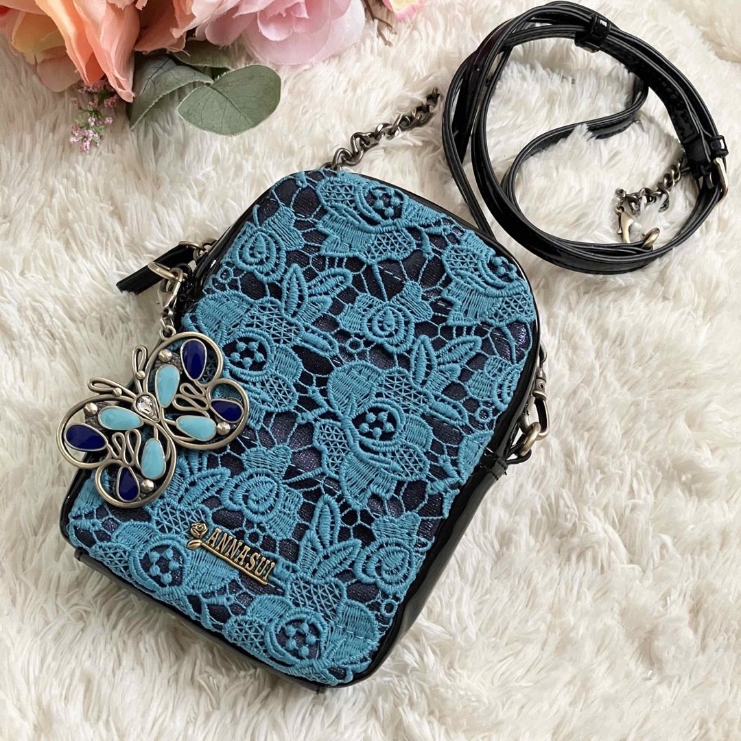 ANNA SUI - ANNA SUI アナスイ ショルダーバッグ ポシェットショルダー