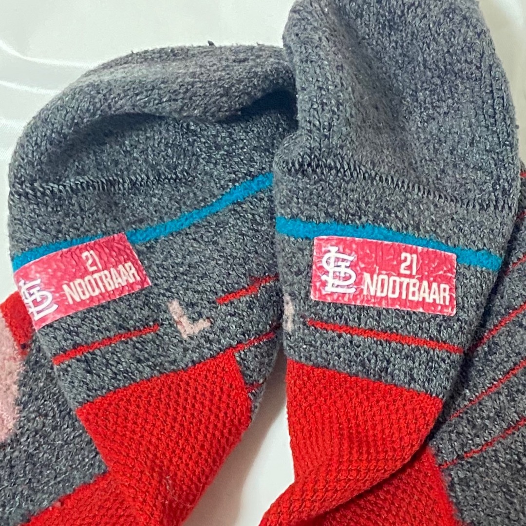 カージナルス ヌートバー 直筆サイン 実使用ソックス JSAホログラム カージナルス ヌートバー 直筆サイン 実使用ソックス JSAホログラム
