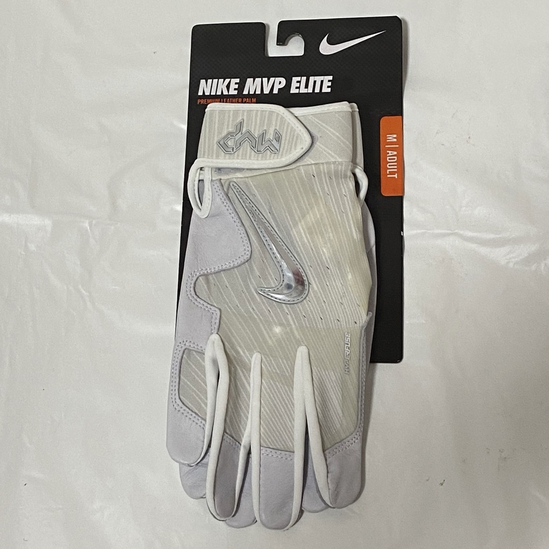 NIKE - NIKE MVP ELITE グレー Mサイズ バッティンググローブの通販 by