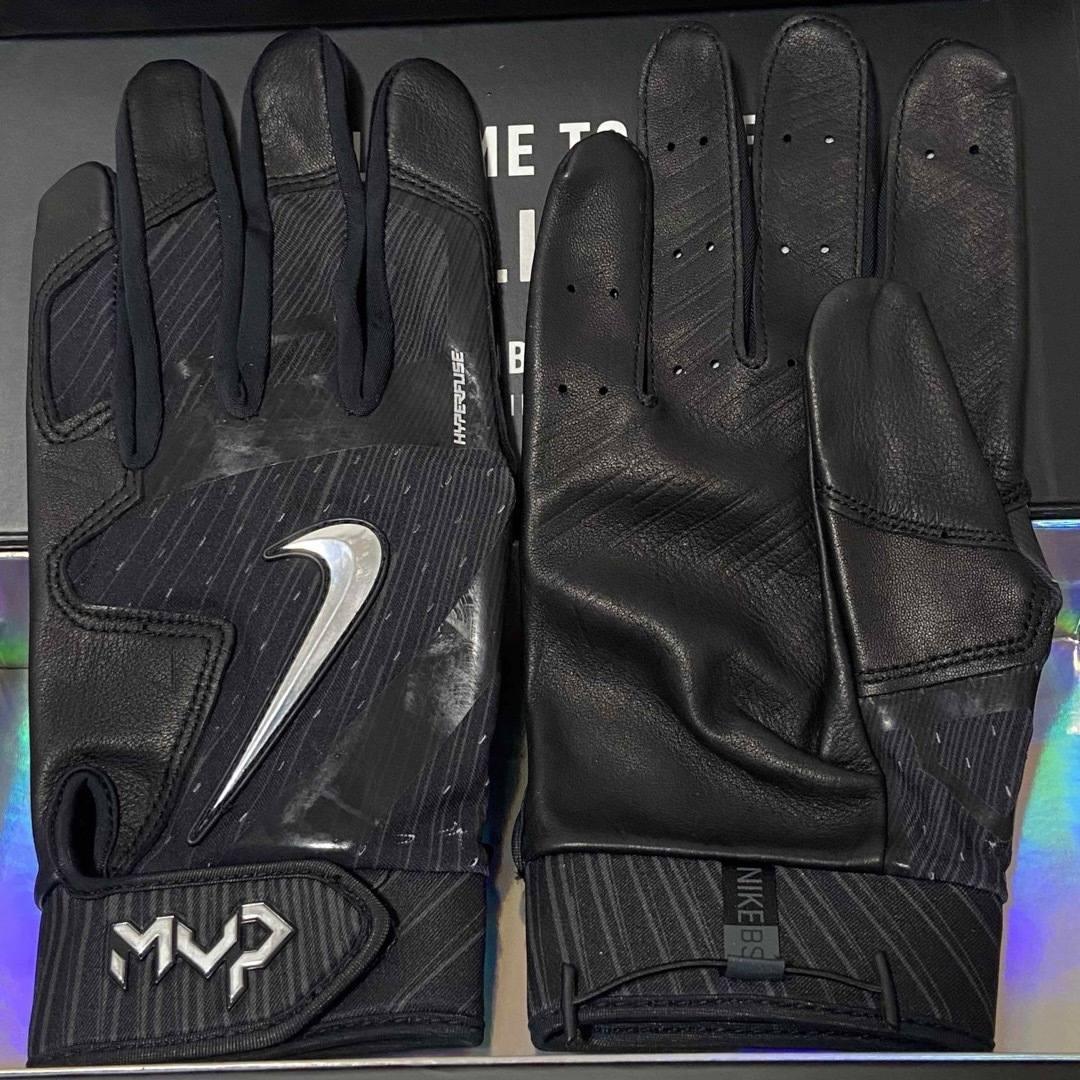 NIKE - NIKE MVP ELITE ブラック Lサイズ バッティンググローブの通販