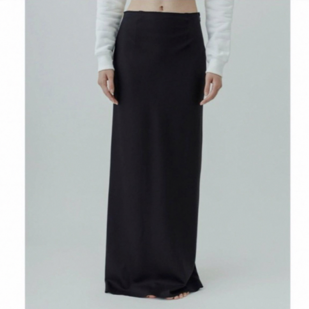 yo biotop wool sheer tight skirt レディースのスカート(ロングスカート)の商品写真