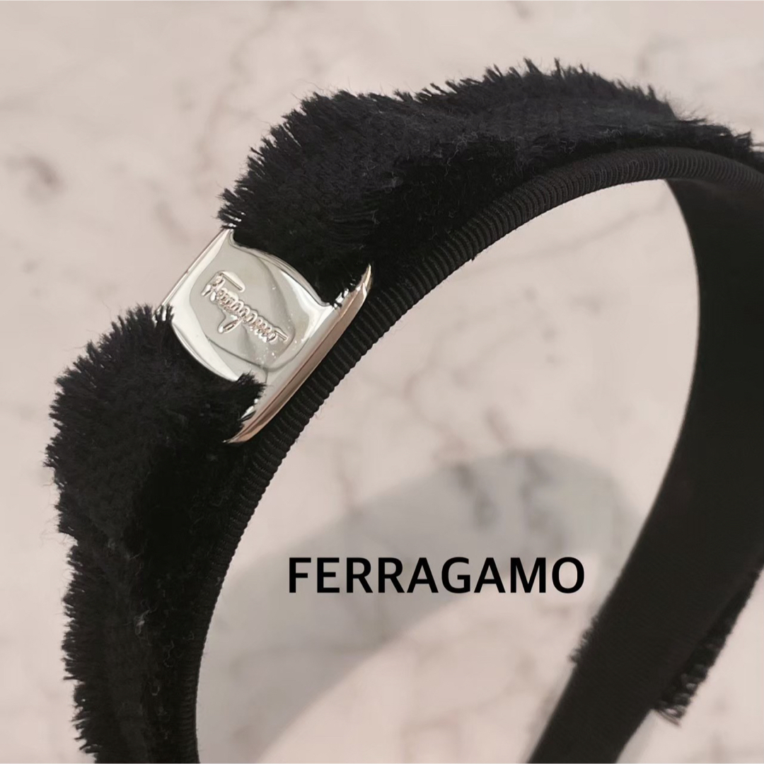 Salvatore Ferragamo - FERRAGAMO フリンジカチューシャ レアモデルの